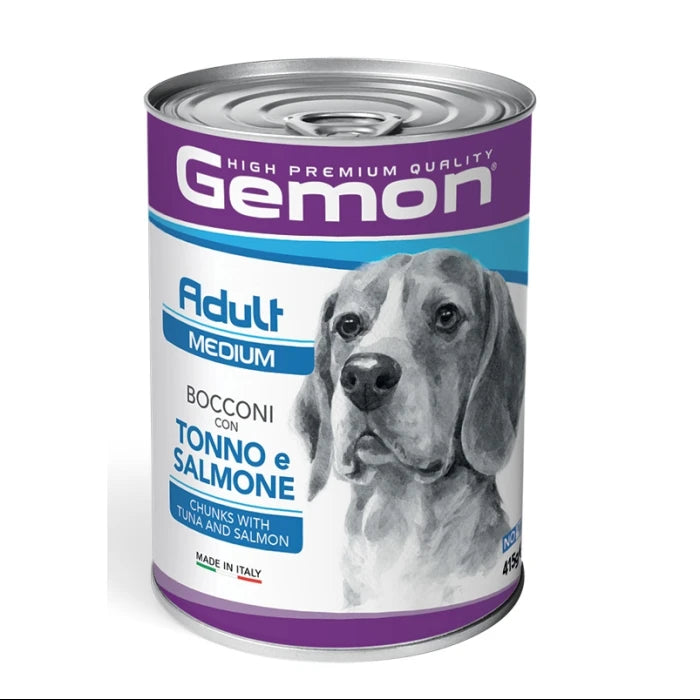 Gemon Dog Lata Adult Medium Tuna & Salmon