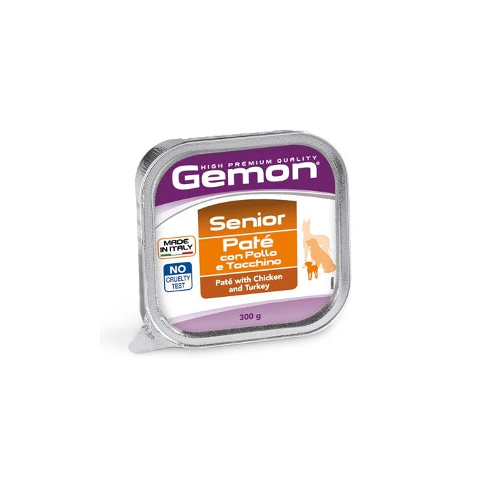 Gemon Dog Paté Senior Chicken & Turkey