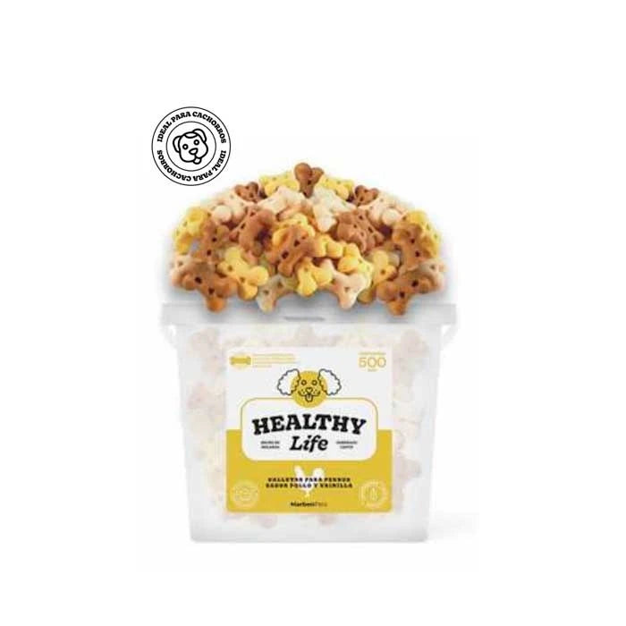 Healthy Life Galletas Puppy Treats Pollo y Vainilla