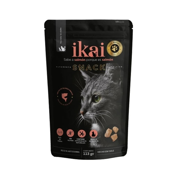 Ikai Snack de Salmon para Gatos - imagen 1