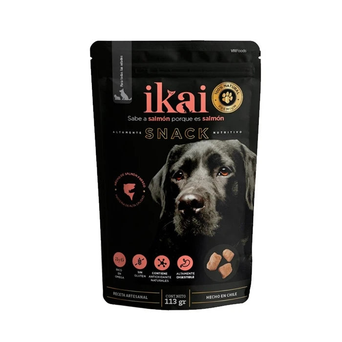 Ikai Snack Perro sabor a Salmón