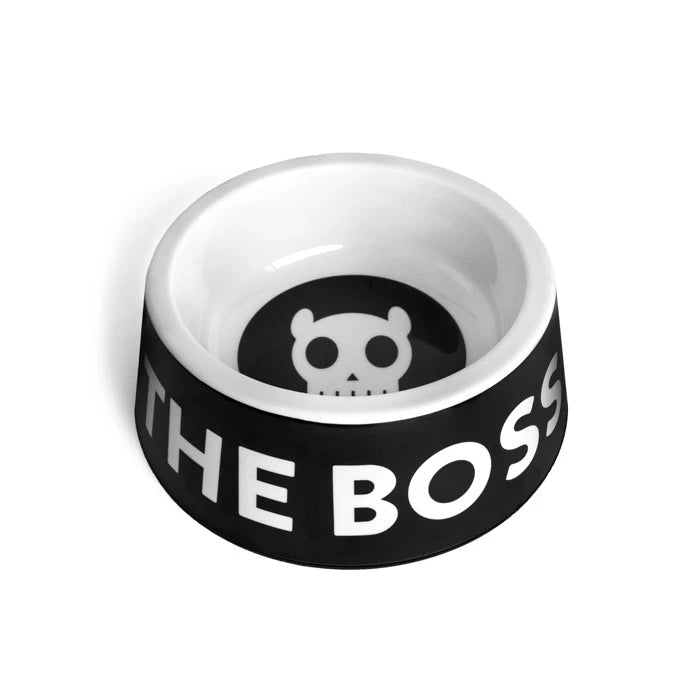 IM THE BOSS BLACK BOWL LARGE ZEEDOG - Pethome