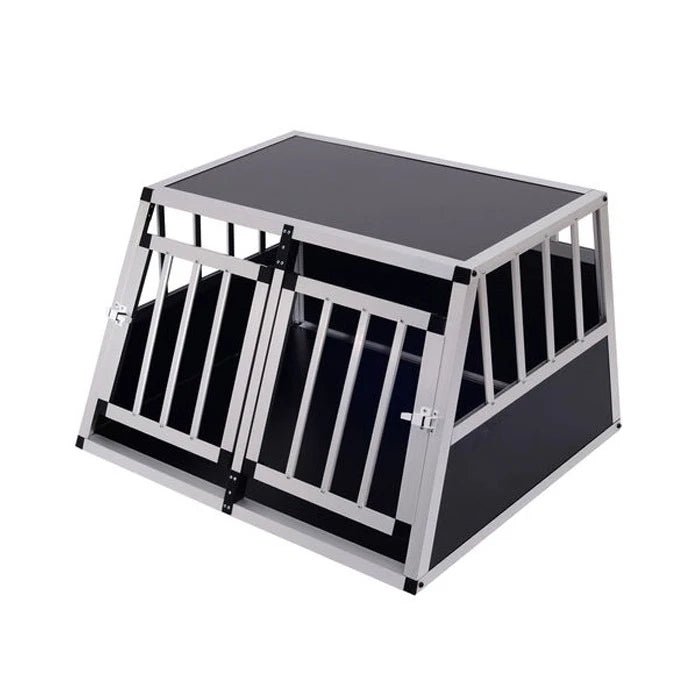Jaula doble puerta para Perro - Pethome