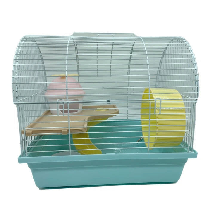 Jaula para Hamster 2 pisos y accesorios - imagen 1