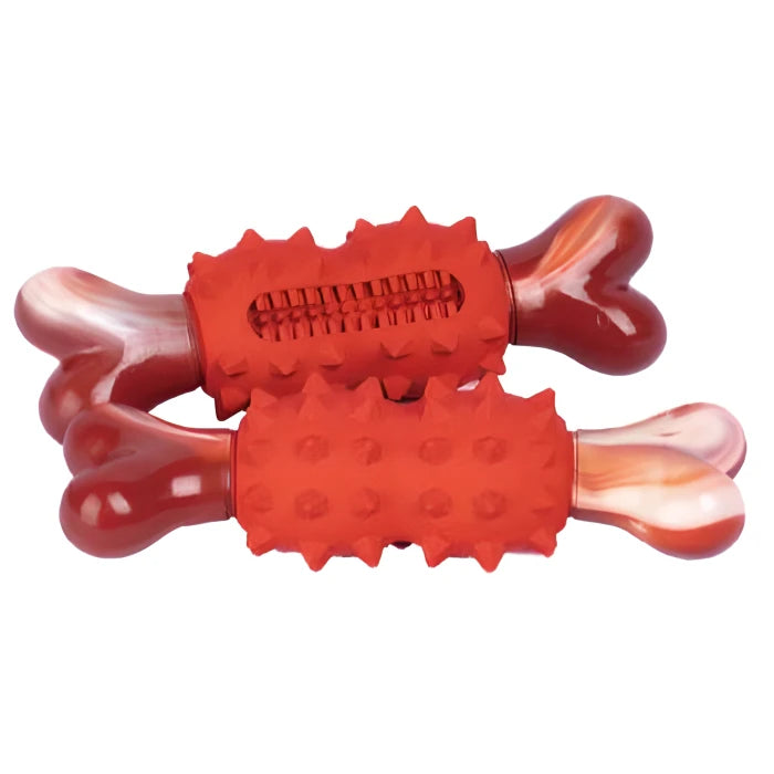 Juguete en Forma de Hueso de Caucho Natural y Nylon - imagen 1