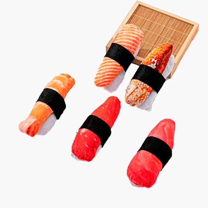 JUGUETE PELUCHE CON CATNIP SUSHI - Pethome