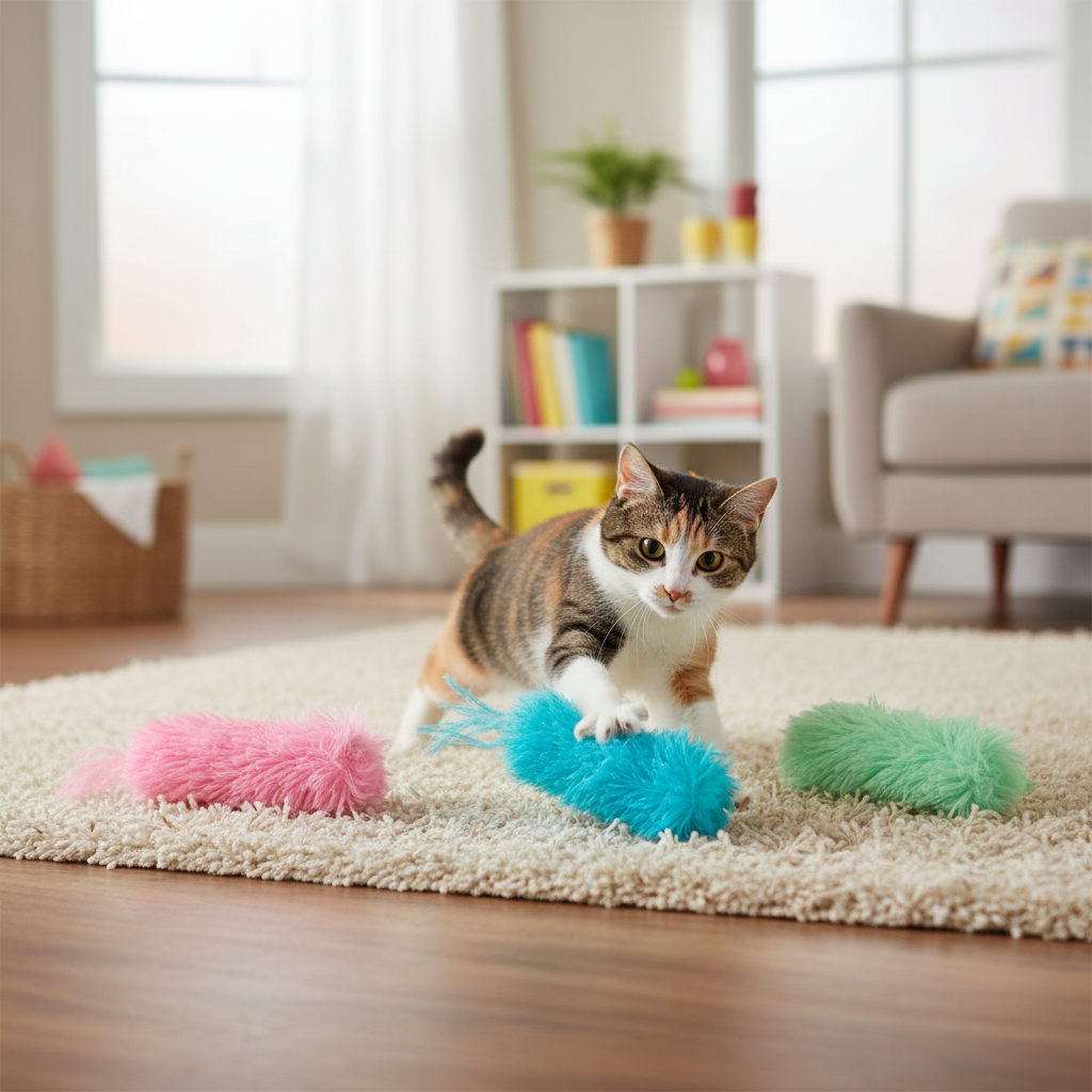 JUGUETE DE FELPA CON CATNIP