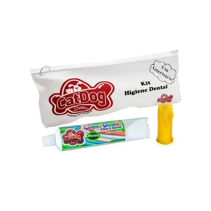KIT BLISTER CON 2 UNIDADES (CREMA CHOCOLATE 90G + 1 DEDEIRA) CATDOG - Pethome