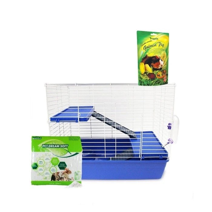 Kit Jaula 3 Pisos Para cuy cobayos - Pethome