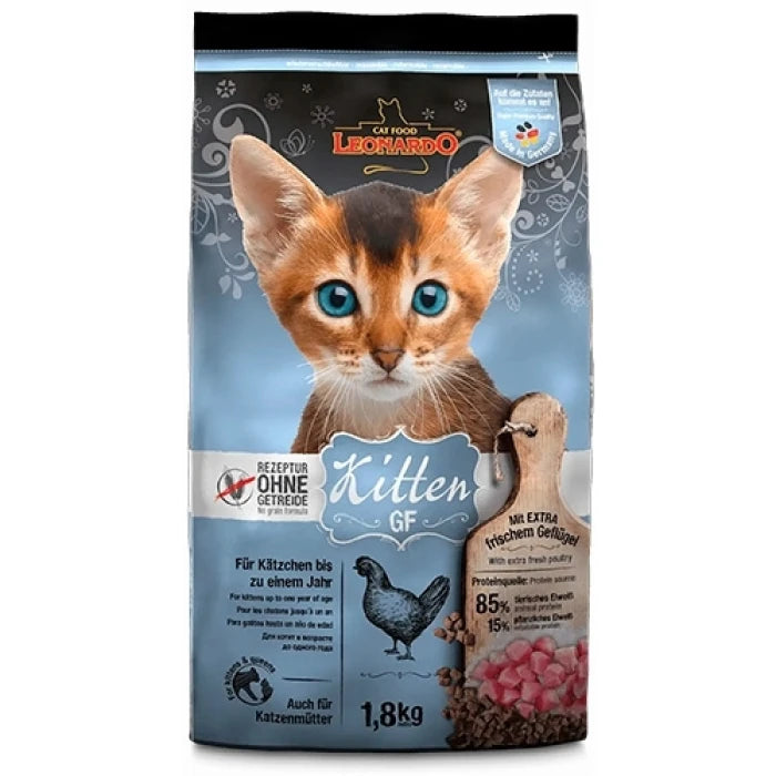 Alimento Leonardo Kitten Grain Free 7.5Kg - imagen 1