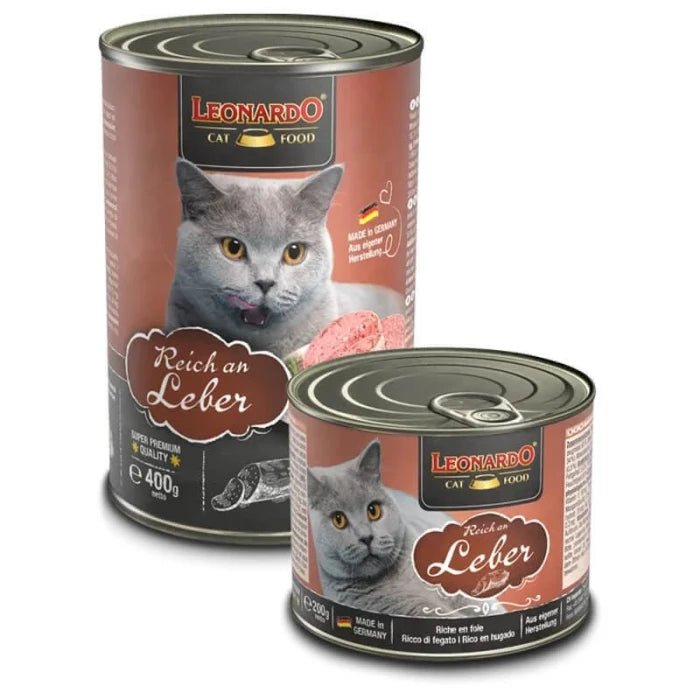 Leonardo Latas Quality Gatos Higado - Pethome