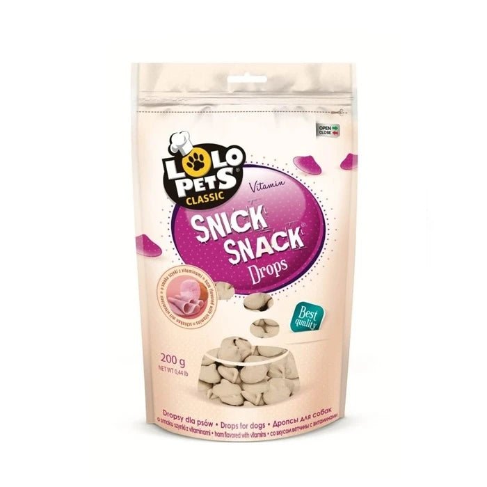 LoloPets Galletas Drop de Jamon y Vitaminas - Pethome