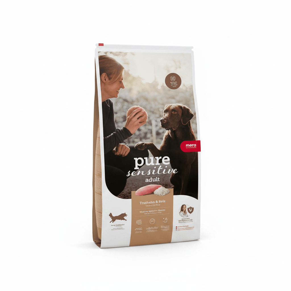 MERA PURE SENSITIVE Adult Turkey & Rice (pavo y arroz) 12,5 - Pethome
