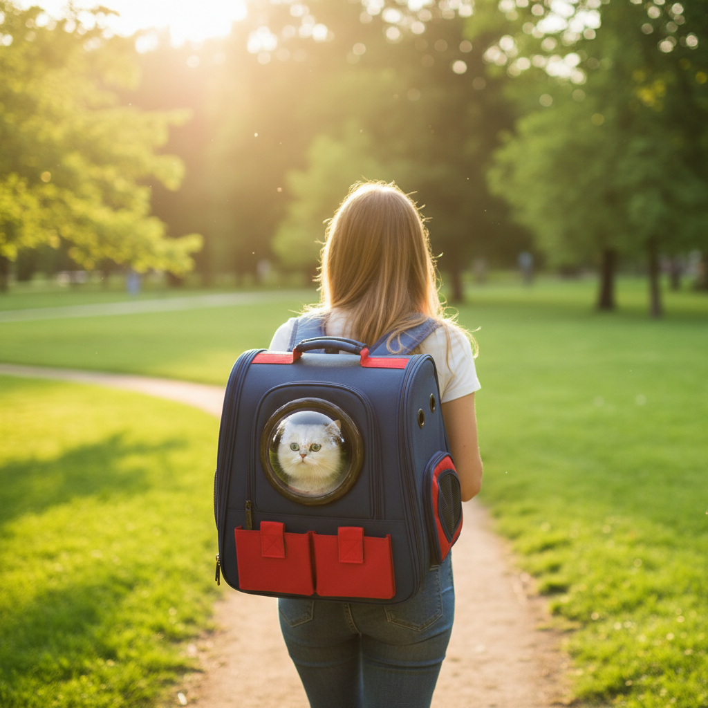 Mochila Transporte con Cúpula
