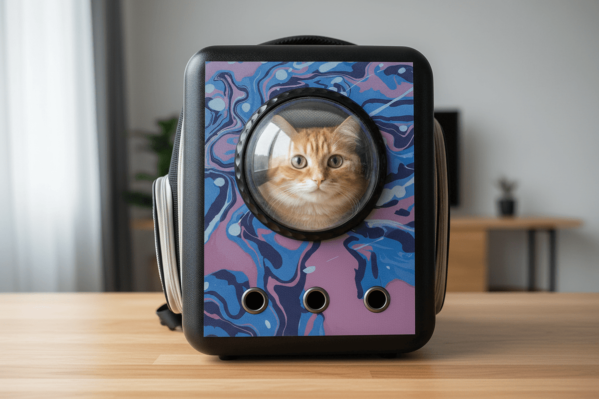 MOCHILA CON CUPULA PARA MASCOTAS - Pethome