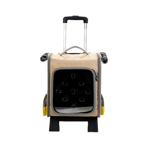 MOCHILA TRANSPORTADORA PARA MASCOTAS CON MANILLA