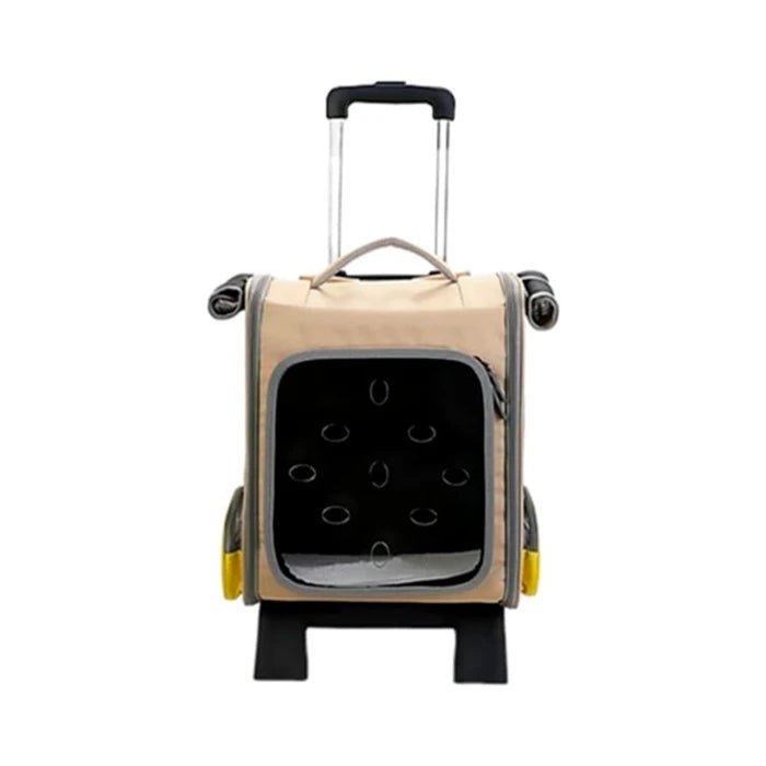 MOCHILA TRANSPORTADORA PARA MASCOTAS CON MANILLA - Pethome