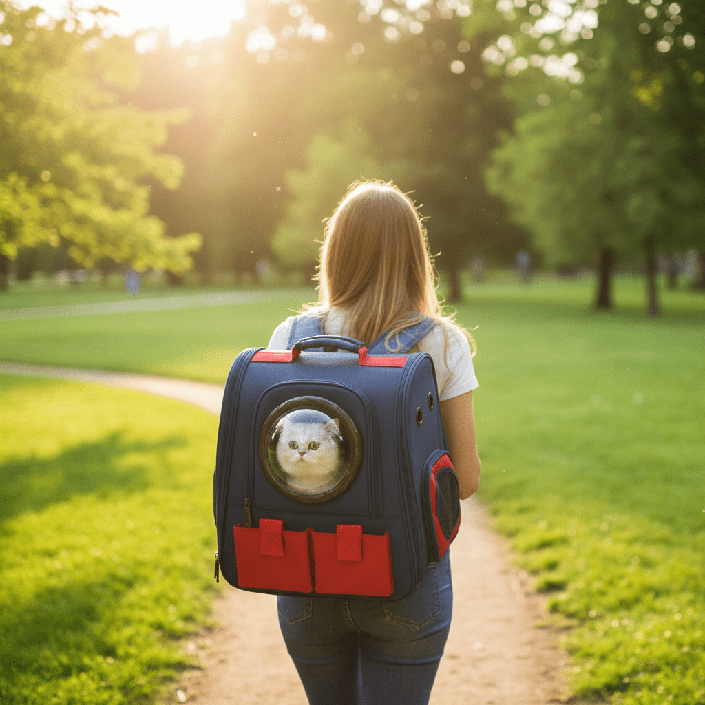 Mochila Transporte con Cúpula - Pethome