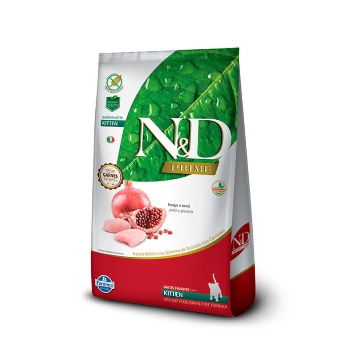 N&D Prime Kitten de Pollo y Granada - Pethome