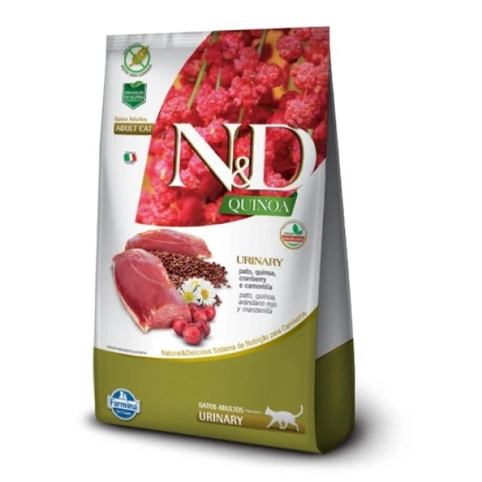 N&D Quinoa Felino Urinary Pato 7.5kg - imagen 1