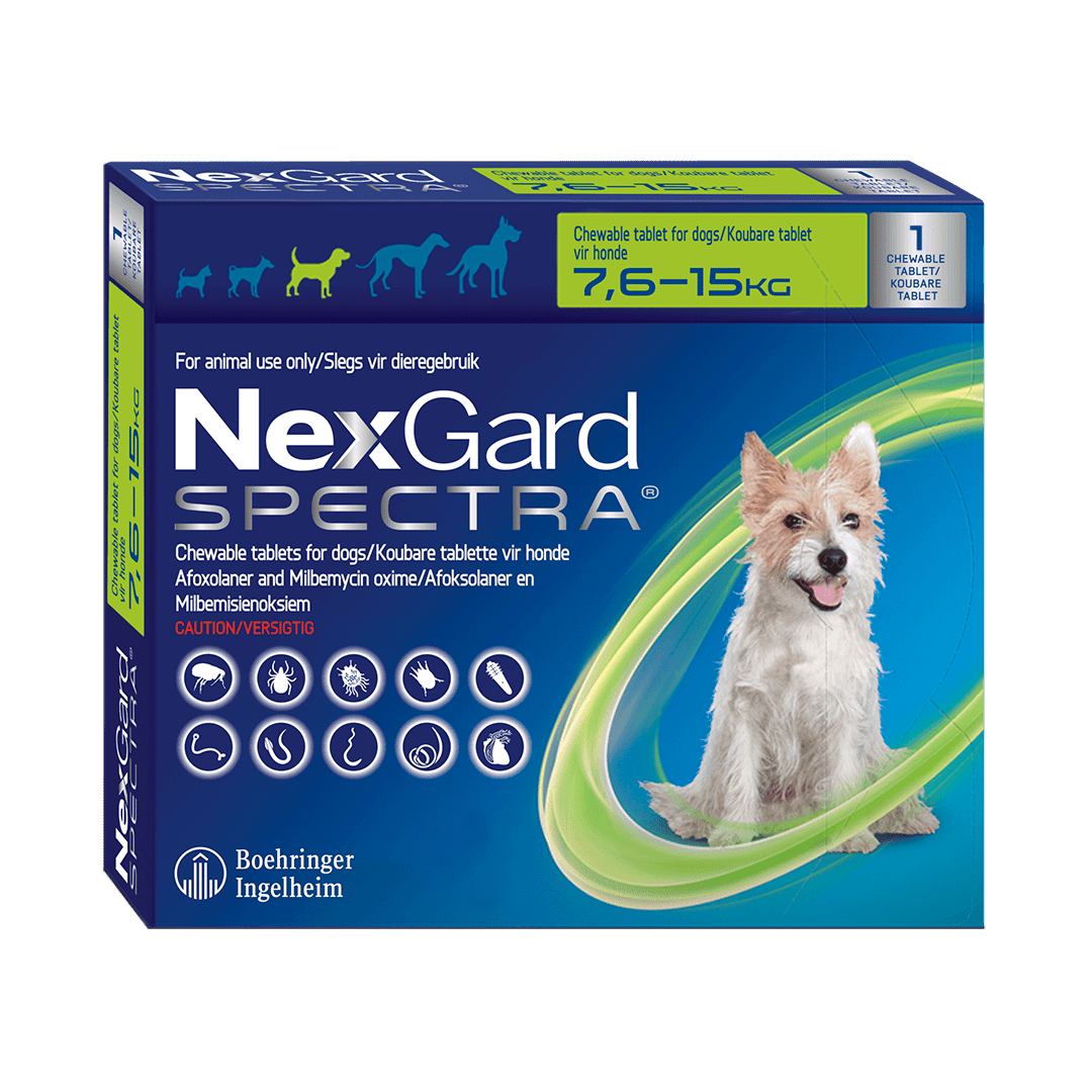 Nexgard Spectra Antiparasitario 1 Comprimido - Pethome