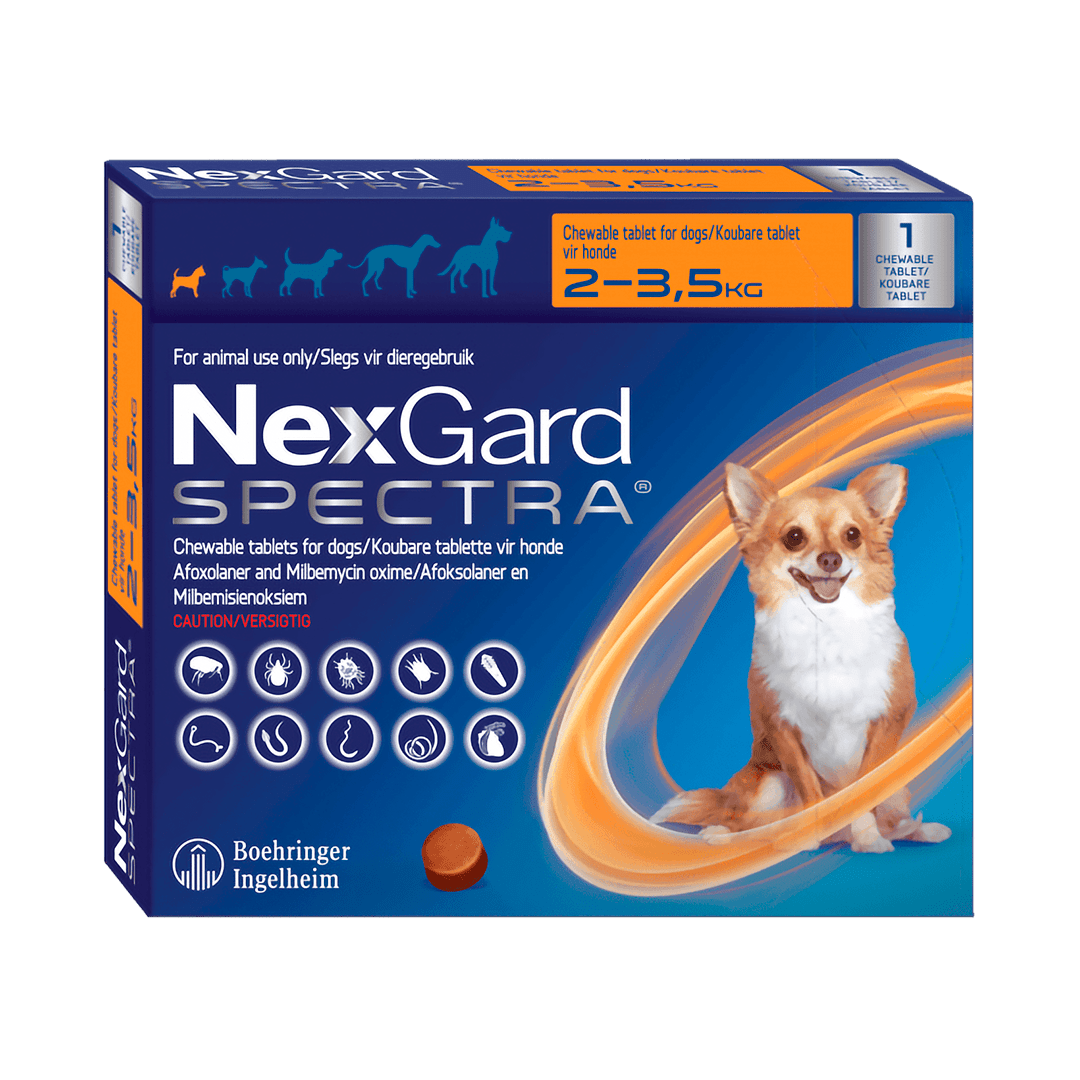 Nexgard Spectra Antiparasitario 1 Comprimido - Pethome