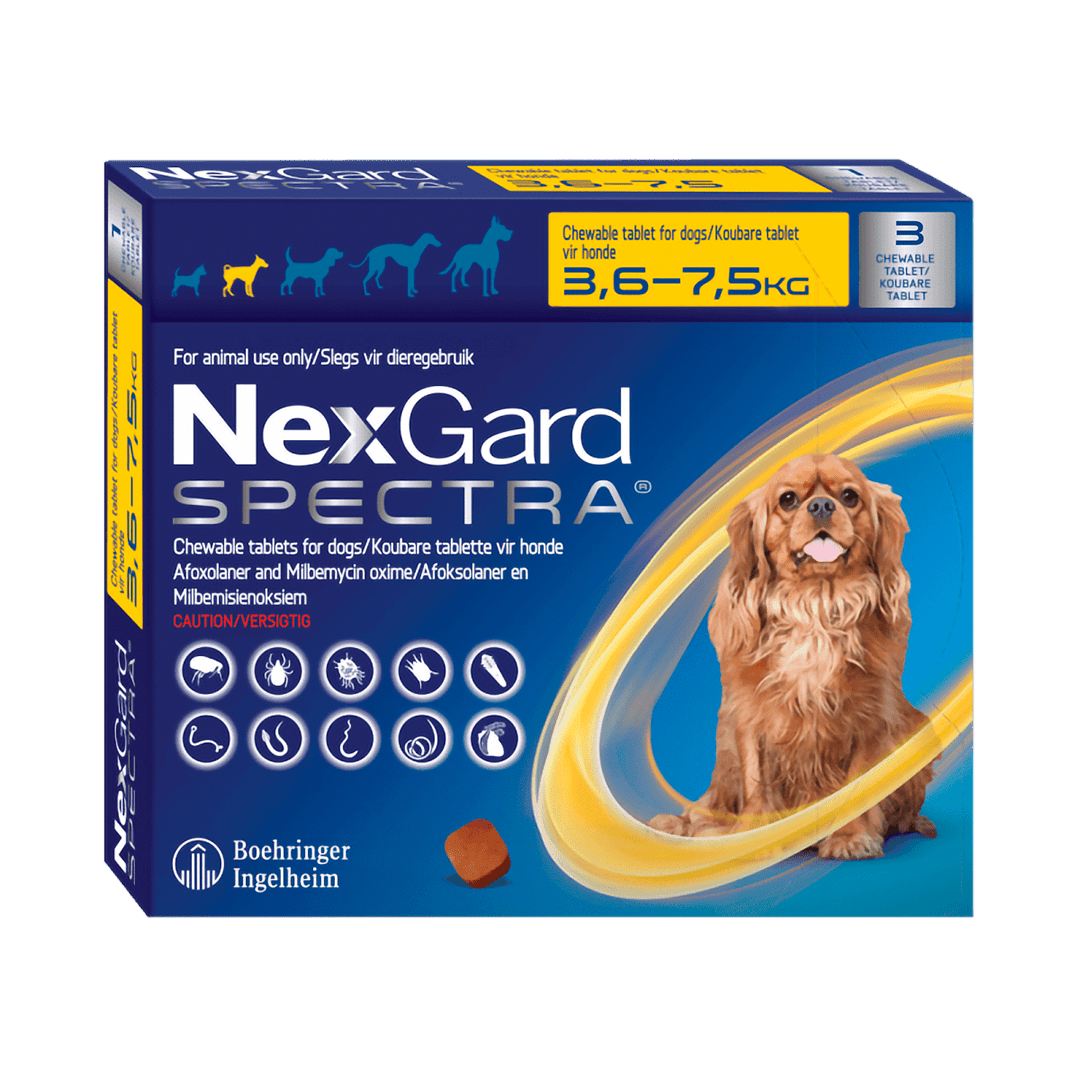 Nexgard Spectra Antiparasitario 3 Comprimido - Pethome