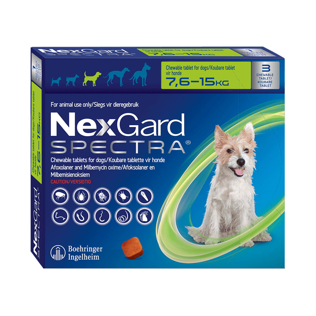Nexgard Spectra Antiparasitario 3 Comprimido - Pethome