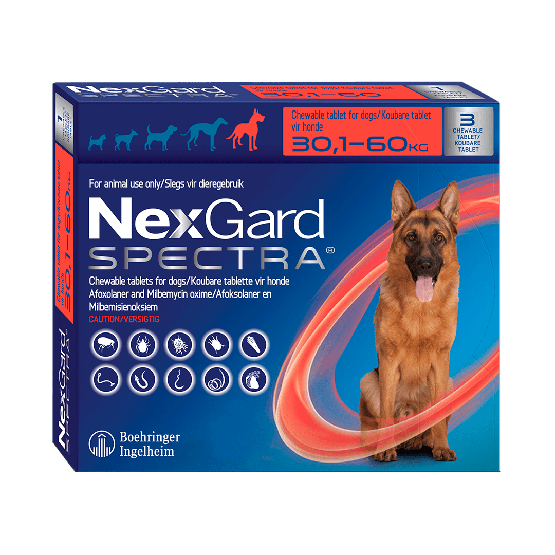 Nexgard Spectra Antiparasitario 3 Comprimido - Pethome