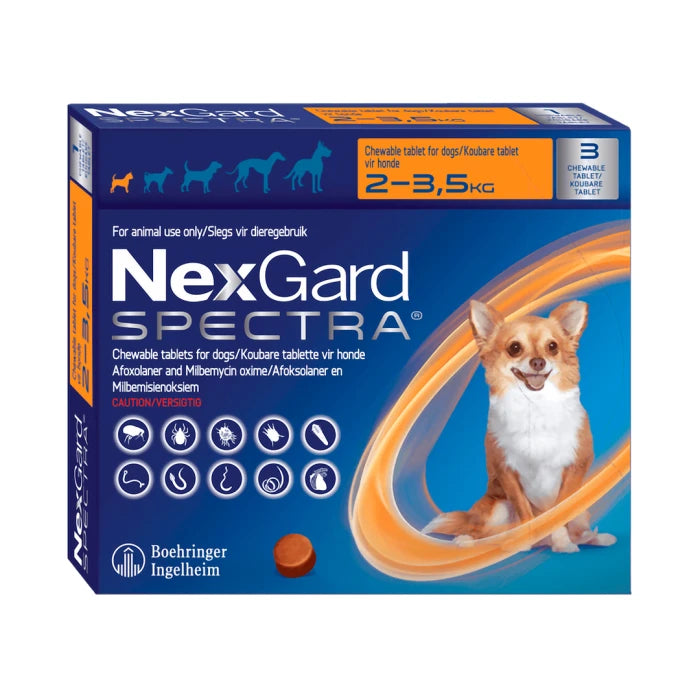 Nexgard Spectra Antiparasitario 3 Comprimido