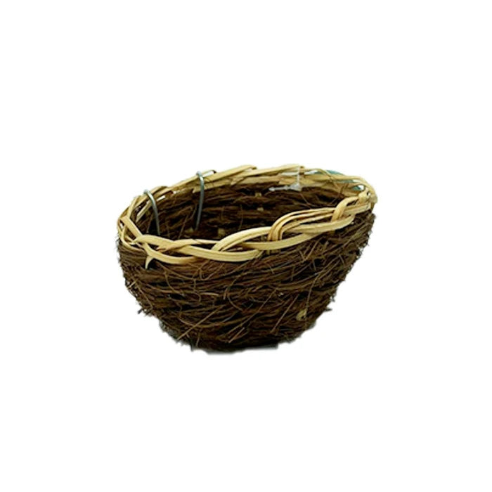 Nido para Aves de Bambú y Fibra - imagen 1