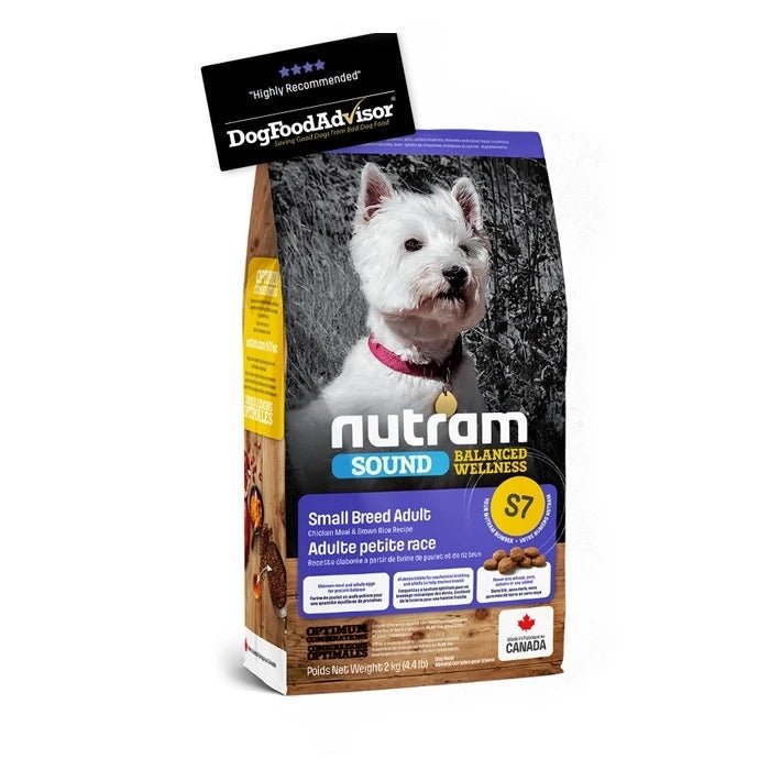 Nutram Sound Balanced Wellness Small Adult Dog S7 - Pethome