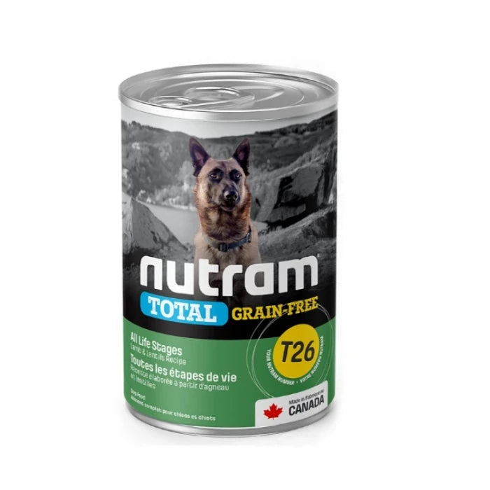 T26 NUTRAM TOTAL GRAIN FREE LAMB & LENTILS CANNED 369 GR - imagen 1