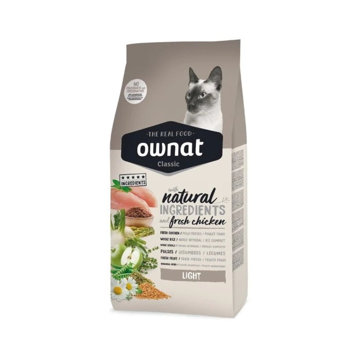 OWNAT CLASSIC LIGHT CAT 1.5 KG - Pethome