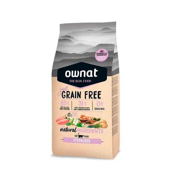 Ownat Just Grain Free Sterilized | para Gatos Esterilizados7016945 - Pethome