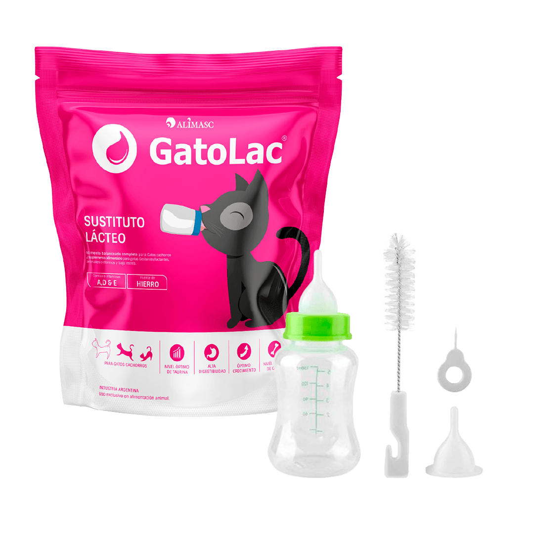 Pack Gatolac + Mamadera - Pethome