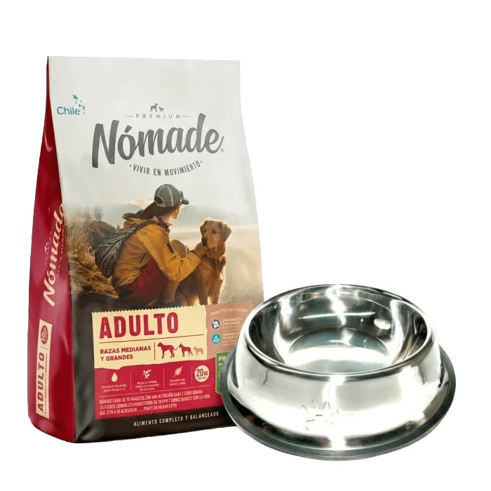 Pack Nómade Perro 20kg + Plato - Pethome