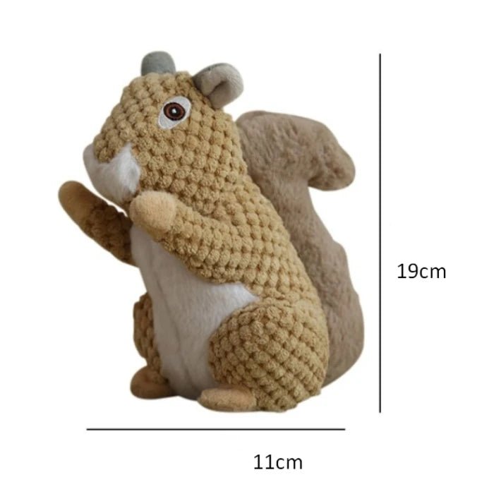 peluches koala y ardilla con sonido para perros - Pethome