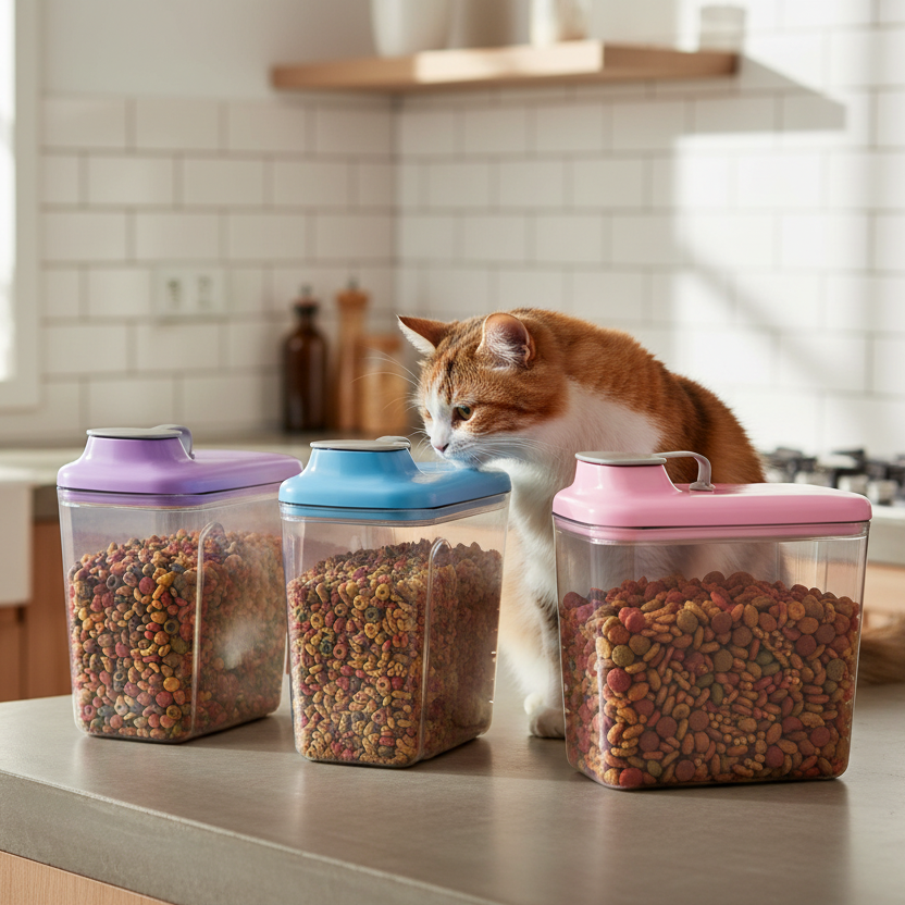 Contenedor para alimentos mascotas 1.5 L