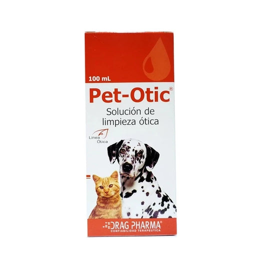 Pet-Otic Solucion Ótica para Perros y Gatos 100ML