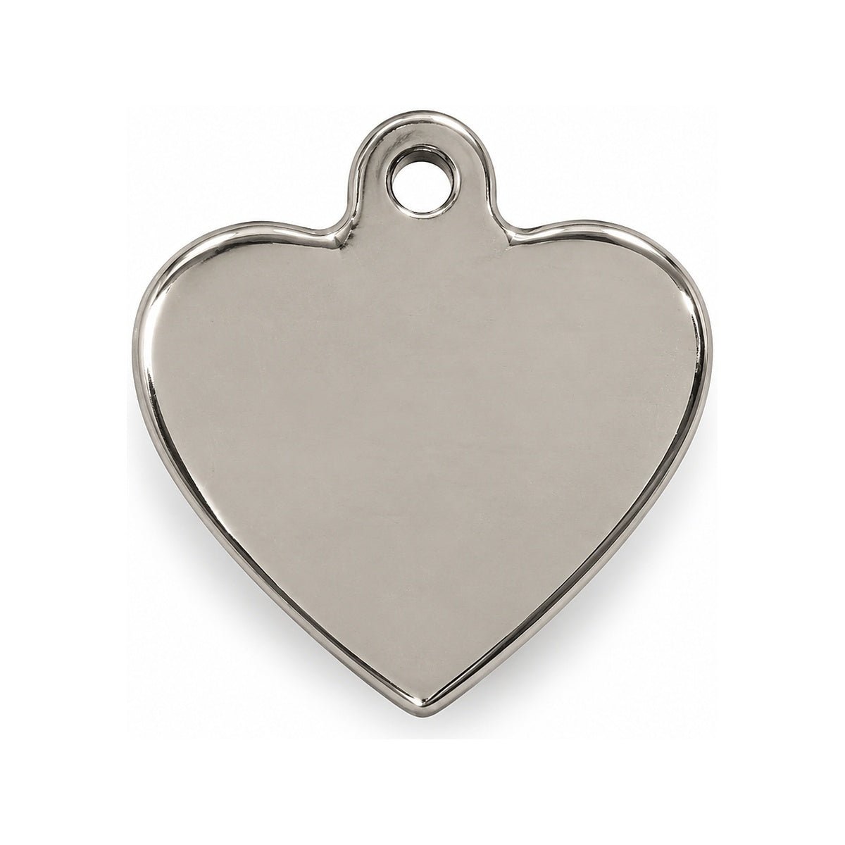 Placa de identificación personalizada Maltés corazón con grabado - Pethome