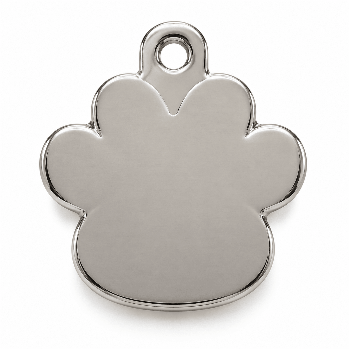 Placa de identificación personalizada Patita con brillo con grabado - Pethome