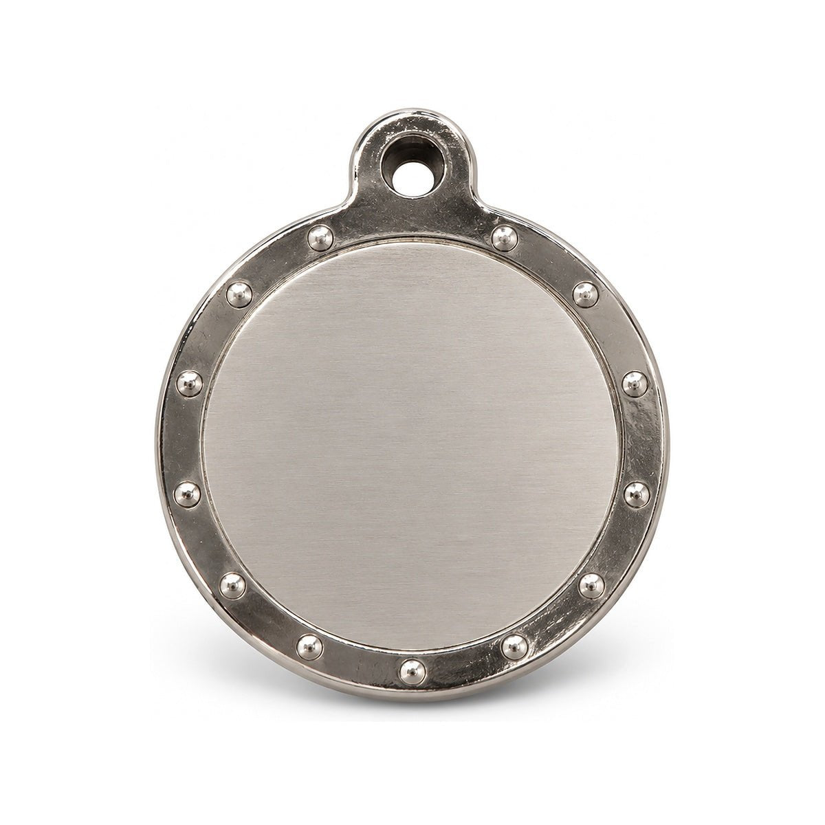 Placa de identificación personalizada Perro marrón con grabado - Pethome