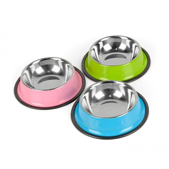 Plato Acero Inoxidable Colores