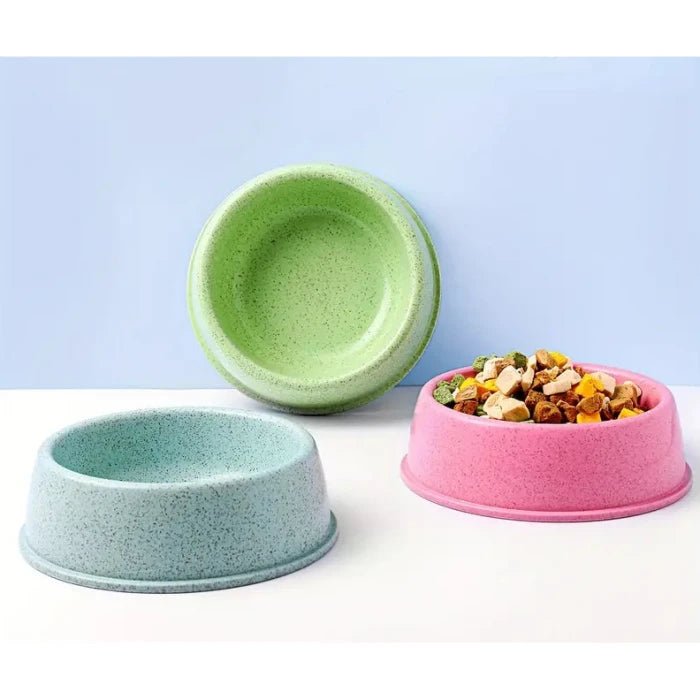 Plato de bambu colores - Pethome
