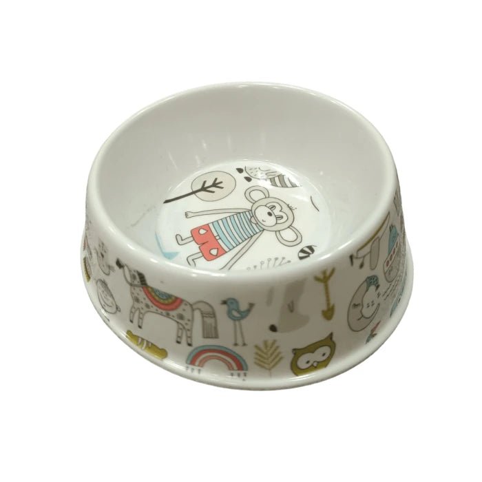 Plato Melamina Diseños - 150 ml - Pethome