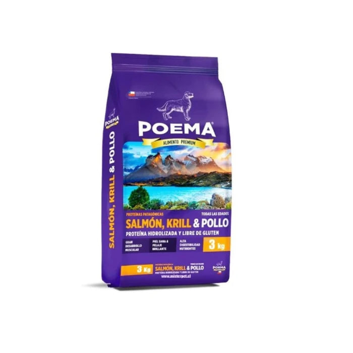 Poema salmon krill y pollo (todas las edades) 3k - imagen 1