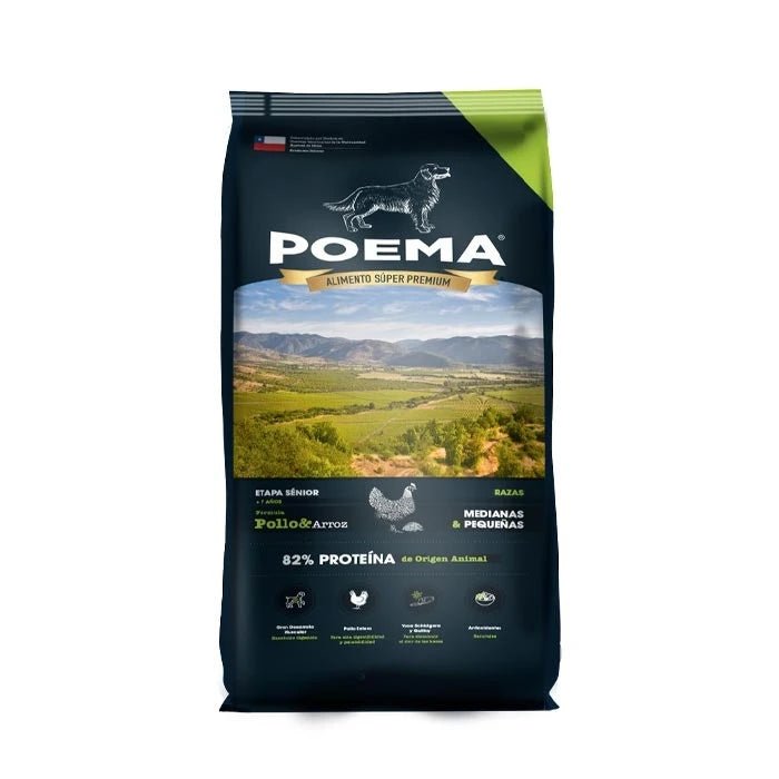 Poema Senior Razas Peq/Med Pollo & Arroz - Pethome