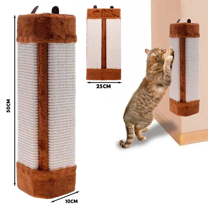 Rascador Esquinero para Muebles y Murallas para gatos 50cm - Pethome