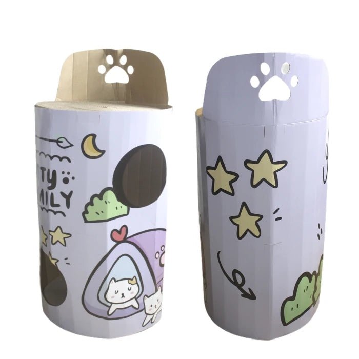Rascador torre vertical de 3 pisos - Pethome